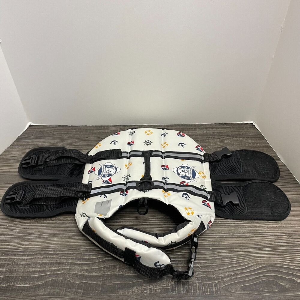 Paws Aboard Dog S Life Jacket Vest with Top Handle